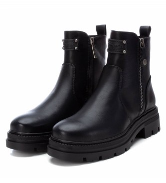 Refresh Bottines  bout rond noires