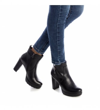 Refresh Ankle boots 072383 black -Heel height: 9 cm