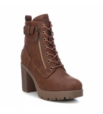 Refresh Ankle boots 072387 camel -Heel height: 9 cm