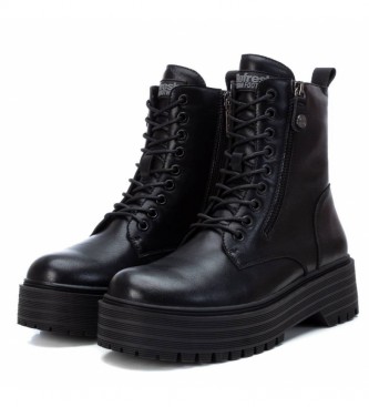 Refresh Ankle boots 076265 black -Platform height + heel of 5 cm