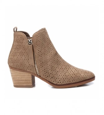 Refresh Botines 079299 taupe -Altura tacón: 6 cm- - Tienda Esdemarca moda,  calzado y complementos - zapatos de marca y zapatillas de marca