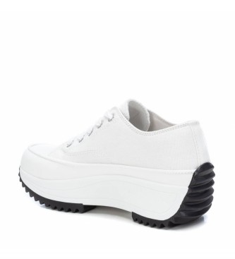 Refresh Sneakers con plateau 079954 bianco -Altezza tac n 6 cm-