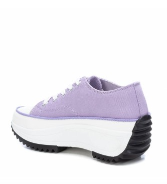 Refresh Sneakers with platform 079954 lilac -Height heel 6 cm