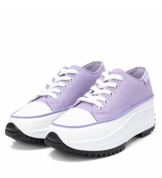 Refresh Sneakers with platform 079954 lilac -Height heel 6 cm