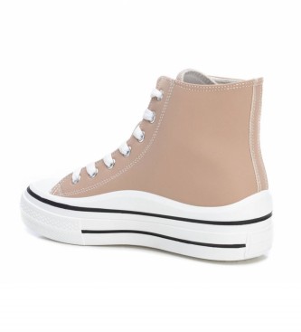 Refresh Brown 170109 buttoned sneakers