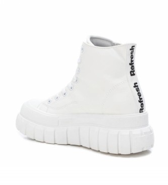 Refresh 170114 white sneakers with boots