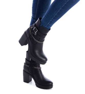 Refresh Ankle boots 170125 black -Height heel: 9cm