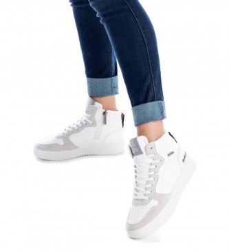 Refresh 170187 white sneakers with boots
