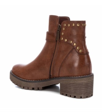 Refresh 170398 brown ankle boots -Heel height: 6cm