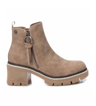 Refresh Ankle boots 170442 beige -Heel height: 7cm