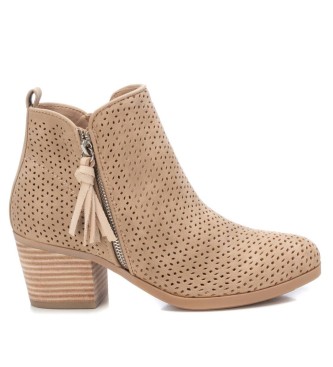 Refresh 170572 Botas de Taupe Ankle Boots