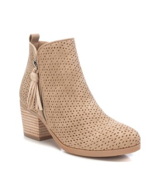 Refresh 170572 Botas de Taupe Ankle Boots