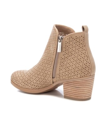 Refresh 170572 Botas de Taupe Ankle Boots