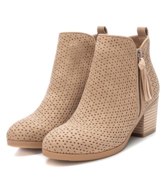 Refresh 170572 Botas de Taupe Ankle Boots