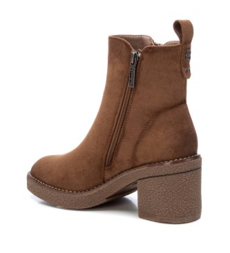 Refresh 170989 brown ankle boots -height heel: 7cm- 