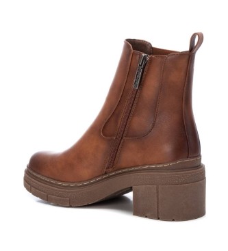 Refresh 170997 brown ankle boots -heel height: 6cm