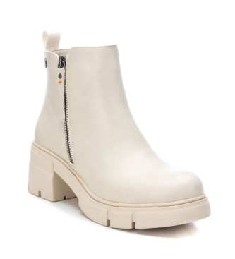 Refresh Ankle boots 171054 off-white -Heel height: 6cm