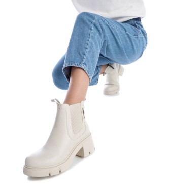 Refresh Ankle boots 171282 beige -heel height: 6cm