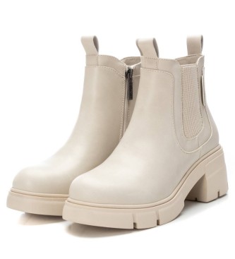 Refresh Ankle boots 171282 beige -heel height: 6cm
