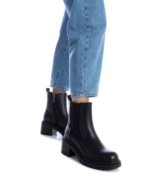Refresh Botines 171474 negro -altura tacn: 6cm-