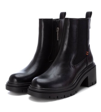 Refresh Botines 171474 negro -altura tacn: 6cm-