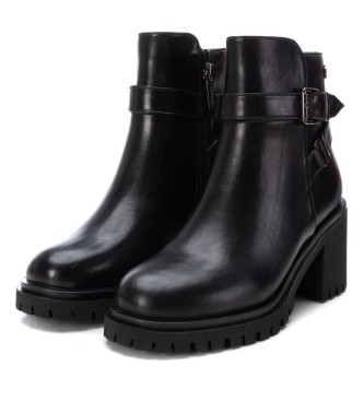 Refresh Stiefelette 172051 schwarz