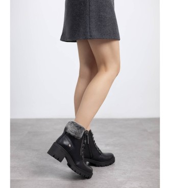 Refresh Buty za kostkę 172911 czarny