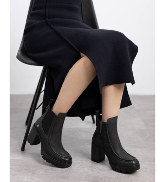 Refresh Buty za kostkę 172915 czarny