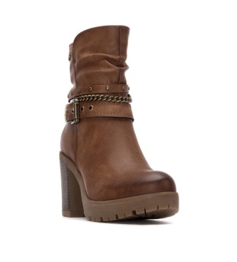 Refresh Buty za kostkę 172917 brązowe