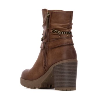 Refresh Buty za kostkę 172917 brązowe