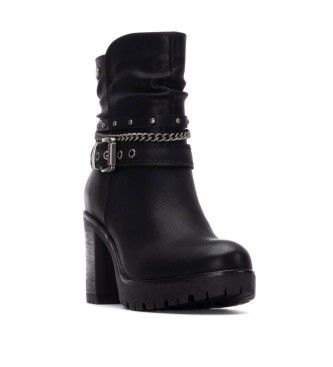 Refresh Buty za kostkę 172917 czarny