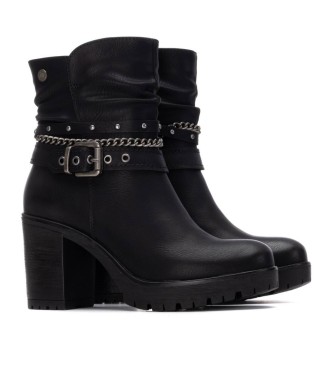 Refresh Buty za kostkę 172917 czarny