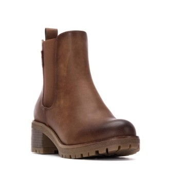 Refresh Buty za kostkę 172919 brązowe