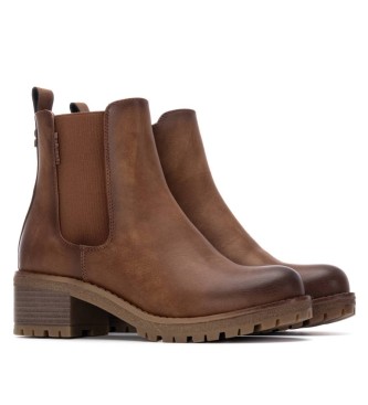 Refresh Buty za kostkę 172919 brązowe