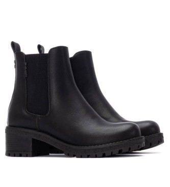 Refresh Buty za kostkę 172919 czarny