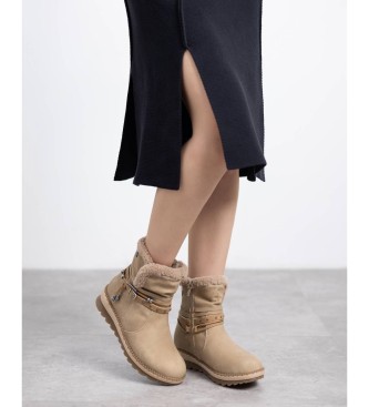 Refresh Buty za kostkę 173250 beżowy
