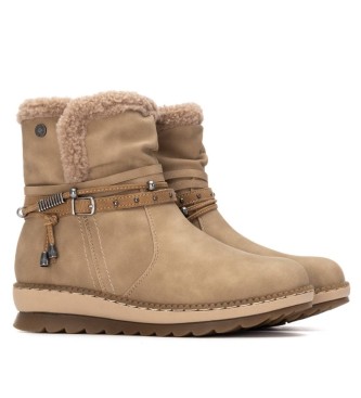 Refresh Buty za kostkę 173250 beżowy