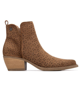 Refresh Buty za kostkę 175041 brązowe