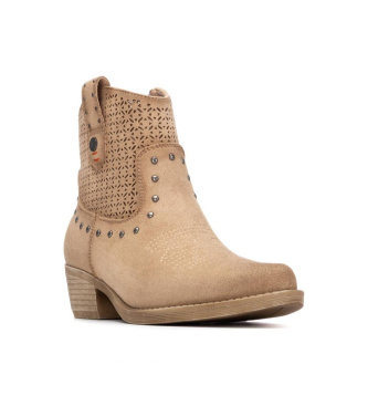 Refresh Buty za kostkę 175042 beżowy