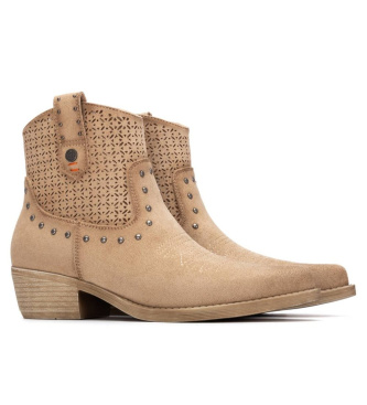 Refresh Buty za kostkę 175042 beżowy