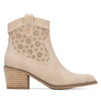 Refresh Buty za kostkę 175150 beżowy