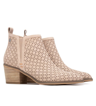 Refresh Buty za kostkę 175152 beżowy