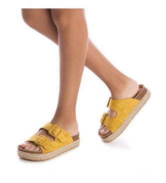 Refresh Sandals 069646 yellow -Platform height: 4cm