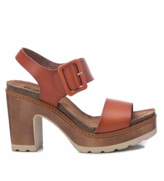 Refresh Sandalias 072683 marrón -Altura del tacón: 10cm- - Tienda Esdemarca  moda, calzado y complementos - zapatos de marca y zapatillas de marca