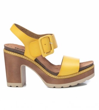 Refresh Sandals 072683 yellow Heel height: 10cm