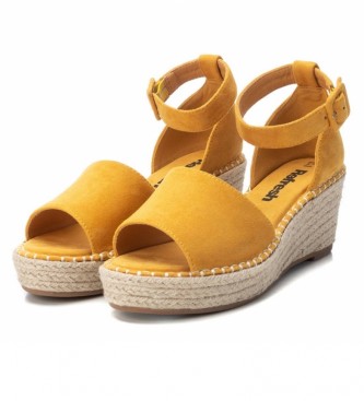 Refresh Sandals 072694 mustard -Height wedge: 8cm