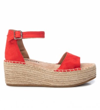 Refresh Sandals 07290404 red - Height 7cm wedge