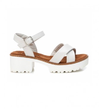 Refresh Sandals 079281 white -Height heel 5 cm
