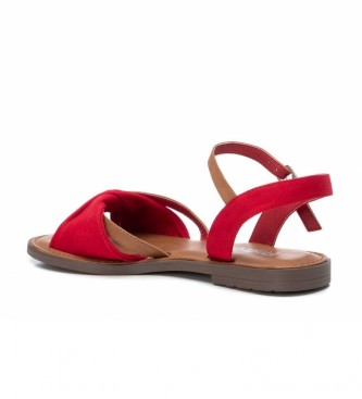 Refresh Red decorative straps sandals