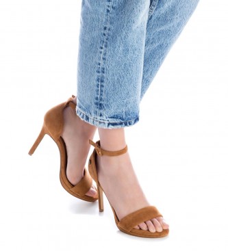 Refresh Sandals summer brown -Height heel 11cm